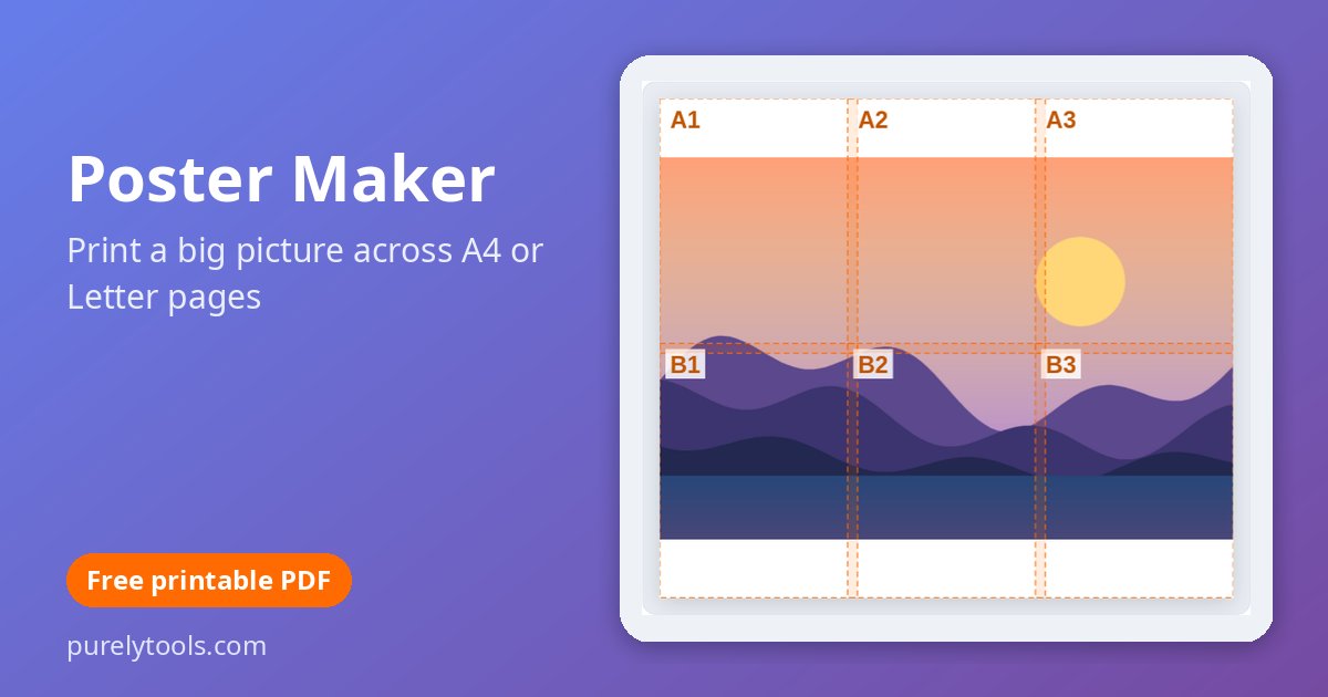 Poster Maker preview