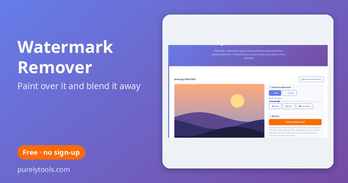 Watermark Remover preview
